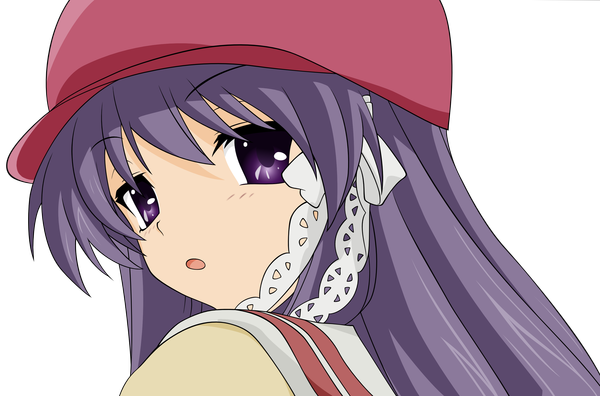 Anime picture 3108x2056 with clannad key (studio) fujibayashi kyou highres transparent background
