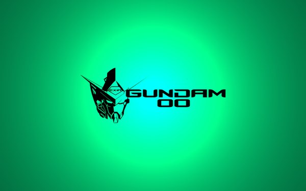 Anime picture 1280x800 with mobile suit gundam sunrise (studio) gundam exia wide image green background