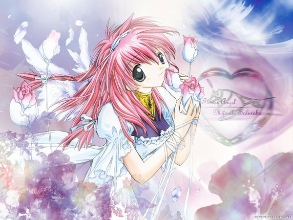 Anime picture 1600x1200 with galaxy angel madhouse milfeulle sakuraba tagme