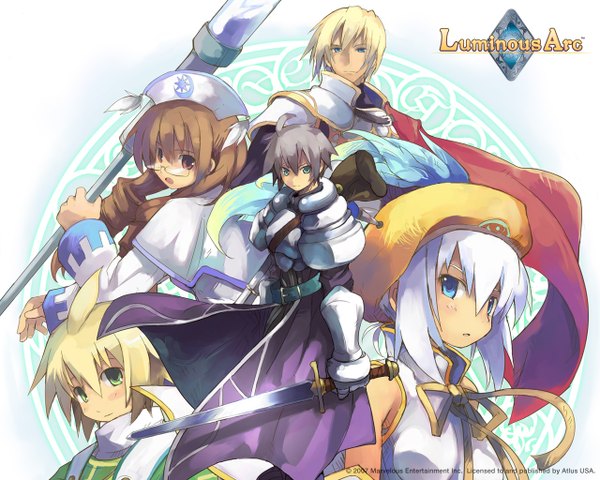 Anime picture 1280x1024 with luminous arc group tagme