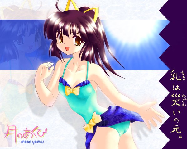 Anime picture 1280x1024 with swimsuit tagme