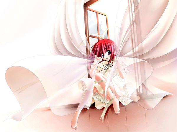 Anime picture 1600x1200 with sayorana etranger kisaragi haruka window tagme