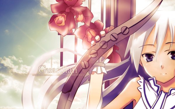 Anime picture 2560x1600 with shinigami no ballad long hair highres wide image