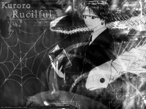 Anime picture 1024x768 with hunter x hunter chrollo lucilfer tagme