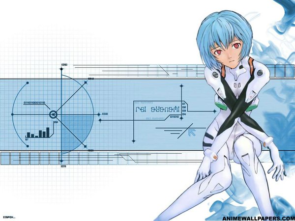 Anime picture 1024x768 with neon genesis evangelion gainax ayanami rei tagme