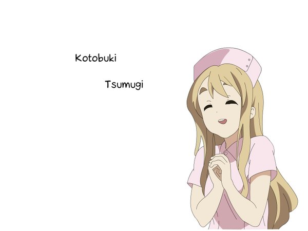 Anime picture 1600x1200 with k-on! kyoto animation kotobuki tsumugi white background nurse