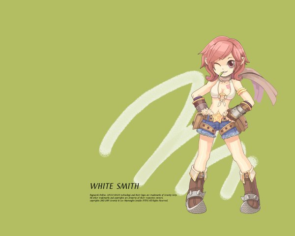 Anime picture 1280x1024 with ragnarok online tagme white smith