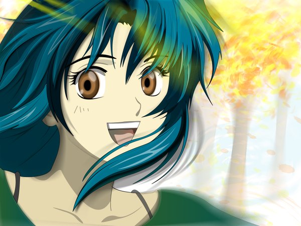 Anime picture 1600x1200 with full metal panic! gonzo chidori kaname close-up tagme