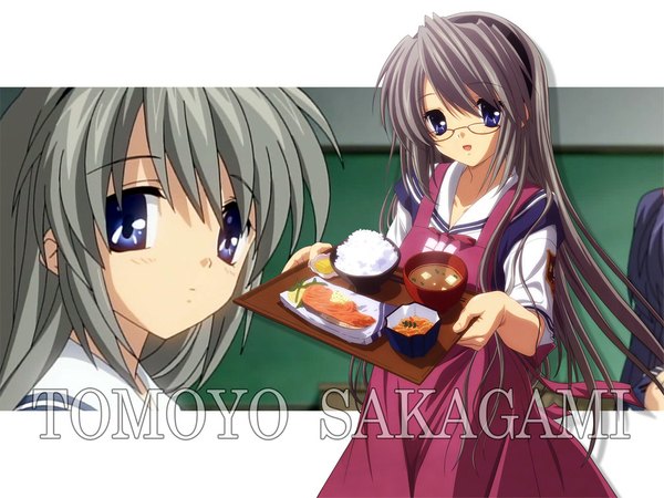 Anime picture 1024x768 with clannad key (studio) sakagami tomoyo tagme