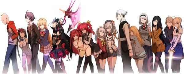 イラスト 5000x2016 と Fateシリーズ 艦隊これくしょん フェイト／ステイナイト ダンジョンに出会いを求めるのは間違っているだろうか やはり俺の青春ラブコメはまちがっている。 ワンパンマン 食戟のソーマ アルドノア・ゼロ Gate 自衛隊 彼の地にて、斯く戦えり 新妹魔王の契約者 シャーロット 四月は君の嘘 プリズンスクール 落第騎士の英雄譚 デス・パレード 下ネタという概念が存在しない退屈な世界 六花の勇者 a-1 pictures j.c. staff type-moon