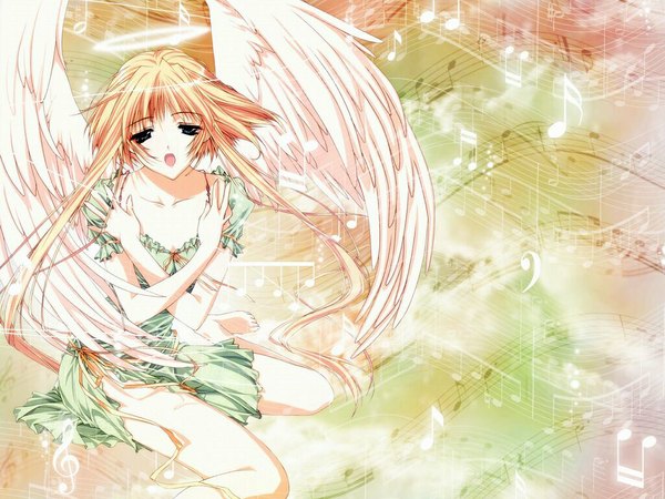 Anime picture 1024x768 with eve license organization linaria phalaenopsis suzuhira hiro wings elo