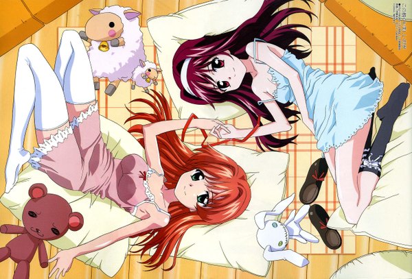 Anime picture 2695x1829 with kono minikuku mo utsukushii sekai hikari (konomini) akari (konomini) highres tagme