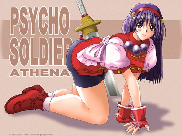Anime picture 1024x768 with asamiya athena tagme psycho soldier athena