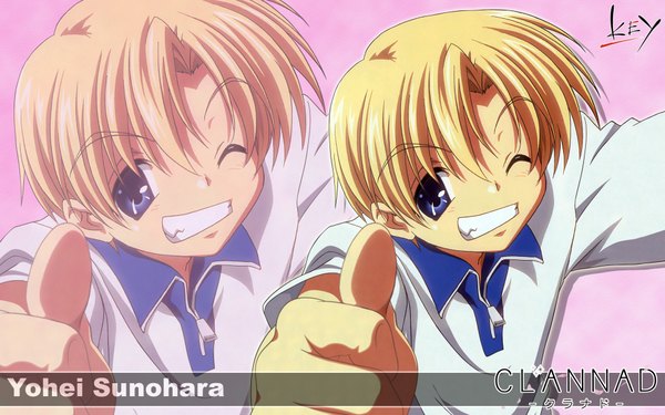 Anime picture 1920x1200 with clannad key (studio) sunohara youhei highres wide image