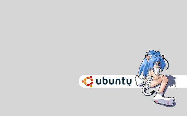 Anime picture 1280x800 with os-tan linux ubuntu wide image