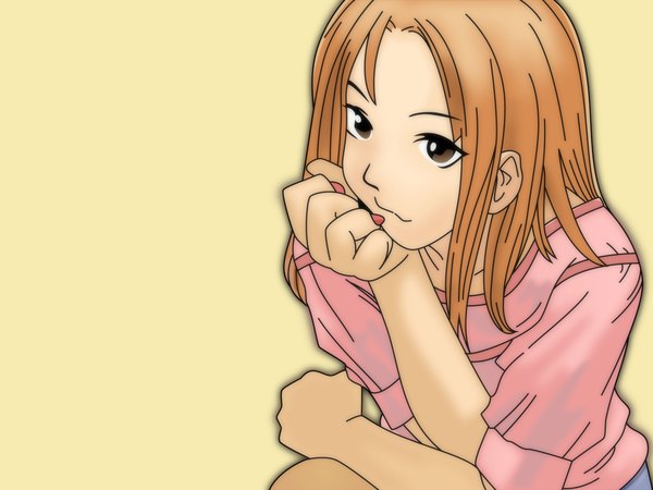 Anime picture 1600x1200 with genshiken arms corporation kasukabe saki vector tagme