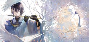 Anime picture 1200x572