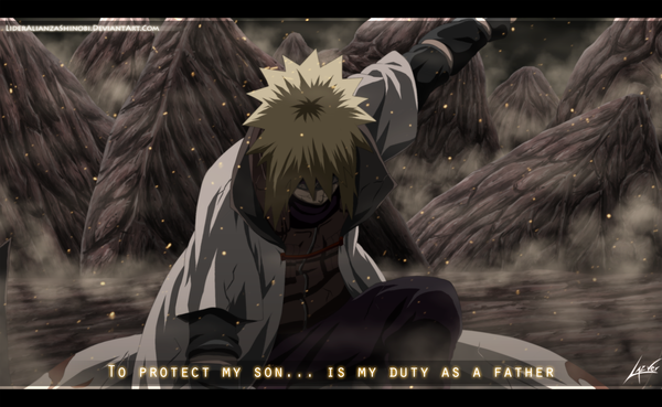 Anime picture 2109x1300 with naruto studio pierrot naruto (series) namikaze minato lideralianzashinobi single highres short hair blonde hair wide image inscription night night sky coloring dust hokage boy cloak vest bandana