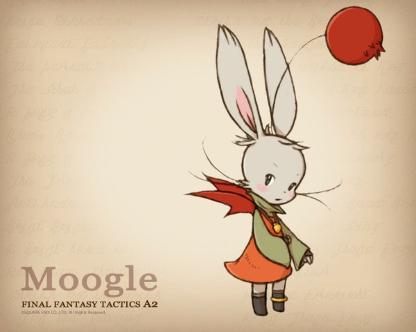 Anime picture 1280x1024 with final fantasy final fantasy tactics a2 square enix moogle tagme