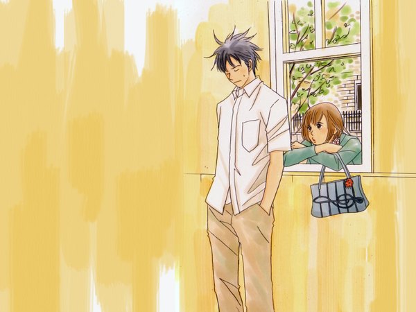 Anime picture 1600x1200 with nodame cantabile j.c. staff noda megumi chiaki shinichi highres