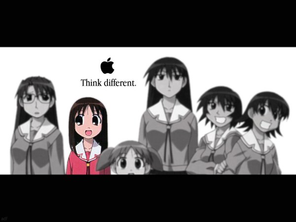 Anime picture 1280x960 with azumanga daioh j.c. staff kasuga ayumu mihama chiyo takino tomo sakaki kagura (azumanga) mizuhara koyomi girl