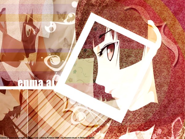 Anime picture 1280x960 with hell girl studio deen enma ai tagme