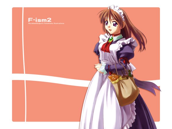 Anime picture 1600x1200 with f-ism murakami suigun maid tagme