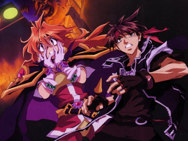 Anime picture 1600x1200 with slayers j.c. staff lina inverse orphen tagme