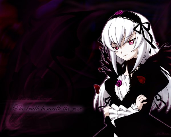 Anime picture 1280x1024 with rozen maiden suigintou tagme