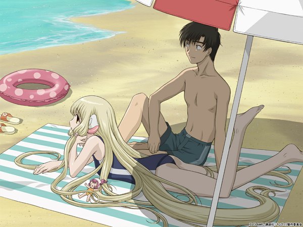 Anime picture 1024x768 with chobits chii sumomo motosuwa hideki tagme