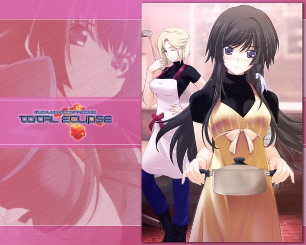 Anime picture 1280x1024 with muvluv total eclipse iizuki tasuku miyata ao