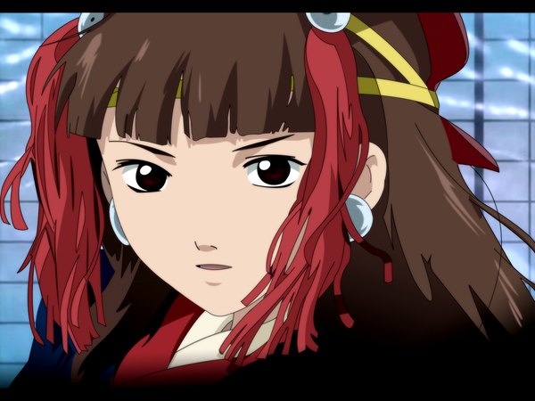 Anime picture 1600x1200 with samurai 7 gonzo kirara vector girl headdress