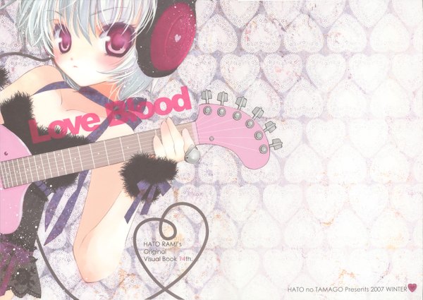 Anime picture 5194x3685 with rami highres guitar tagme