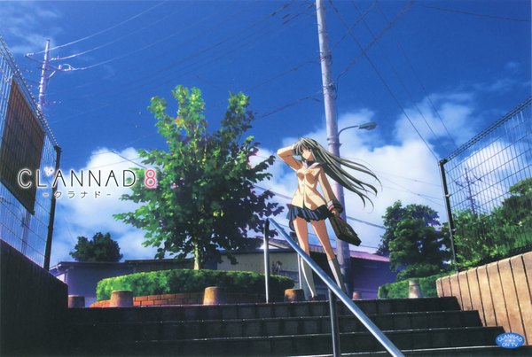 Anime picture 2105x1415 with clannad key (studio) sakagami tomoyo highres girl