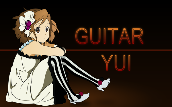 Anime picture 1920x1200 with k-on! kyoto animation hirasawa yui highres wide image