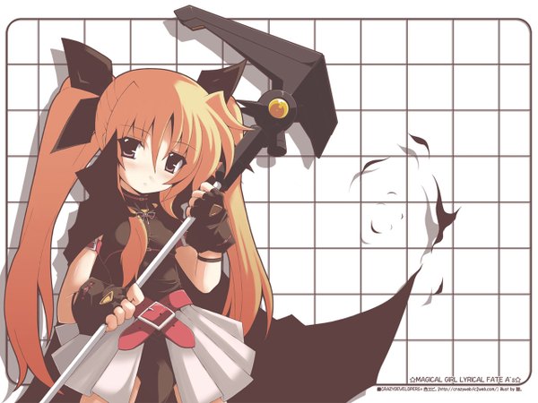 Anime picture 1280x960 with mahou shoujo lyrical nanoha fate testarossa girl tagme