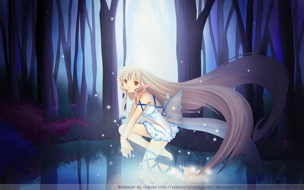 Anime picture 1920x1200 with chobits chii highres wide image very long hair
