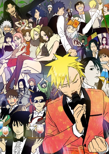 Anime picture 900x1273 with naruto studio pierrot naruto (series) uzumaki naruto uchiha sasuke hyuuga hinata haruno sakura uchiha madara uchiha itachi hatake kakashi uchiha obito namikaze minato yamanaka ino uzumaki kushina tsunade nara shikamaru sai hyuuga neji tenten jiraiya