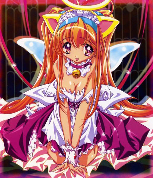 Anime picture 3800x4432 with sugiyama genshou tall image highres light erotic animal ears cat ears fancia