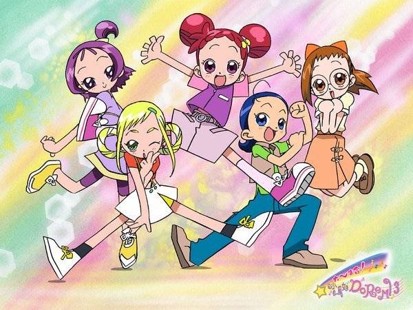 Anime picture 1024x768 with ojamajo doremi tagme
