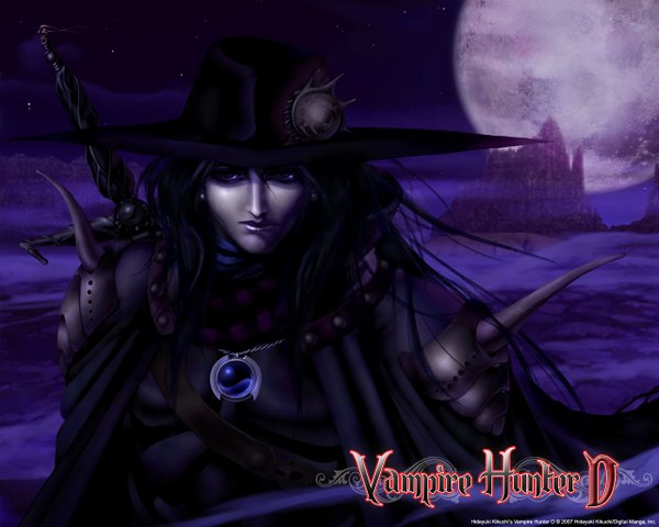 Anime picture 1280x1024 with vampire hunter d d (vampire hunter d) tagme