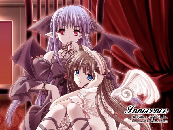 Anime picture 2500x1875 with shuffle! lisianthus nerine suzuhira hiro nishimata aoi highres