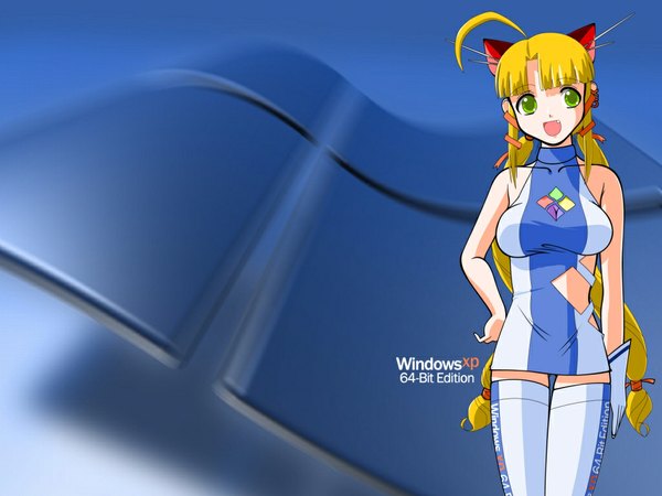 Anime picture 1024x768 with os-tan windows (operating system) xp-tan (saseko) 64-bit xp64