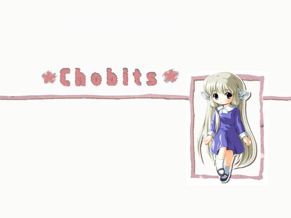 Anime picture 1024x768 with chobits chii chibi tagme