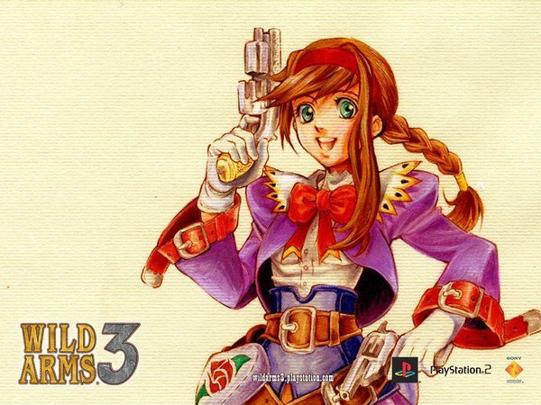 Anime picture 1024x768 with wild arms wild arms 3 virginia maxwell official art wallpaper