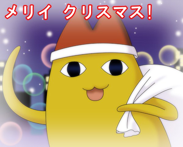 Anime picture 1280x1024 with azumanga daioh j.c. staff chiyo father christmas santa claus hat
