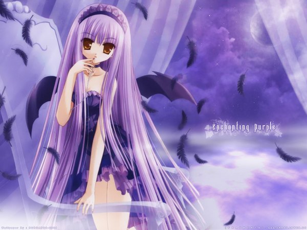 Anime picture 1280x960 with tinker bell purple background wings tagme