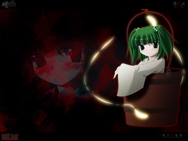 Anime picture 1600x1200 with touhou kisume side b girl tagme