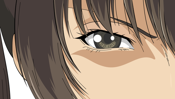 Anime picture 2112x1200 with minami-ke minami kana highres wide image close-up vector tagme