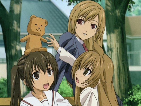 Anime picture 1600x1200 with minami-ke minami kana minami chiaki minami haruka fujioka tagme